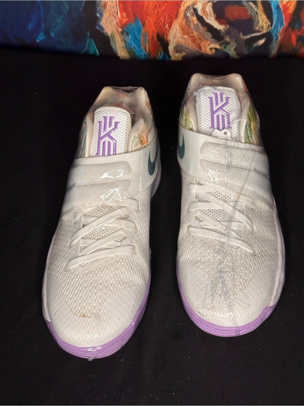 #98 Nike Kyrie 2 Easter is Youth GS Sneakers 826673-105